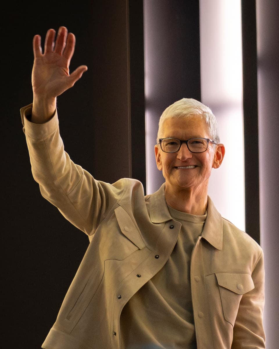 Tim Cook portrait, March 2026